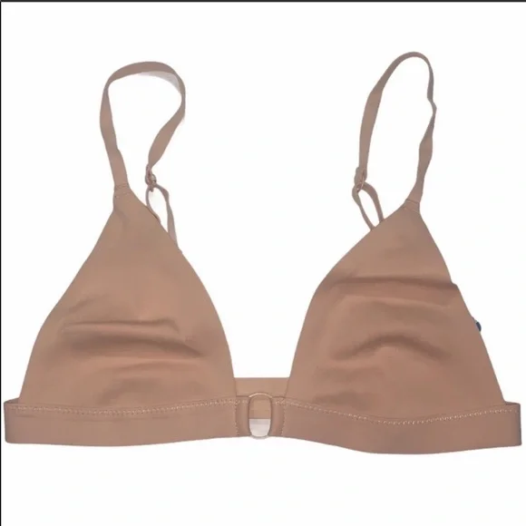 NWT Intimately Free People Size Small Oh Scuba Bralette in color Antique Shell - Picture 3 of 5